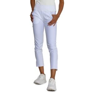 Puma White Golf Capri Pants - Size Medium - Brand New With Tags